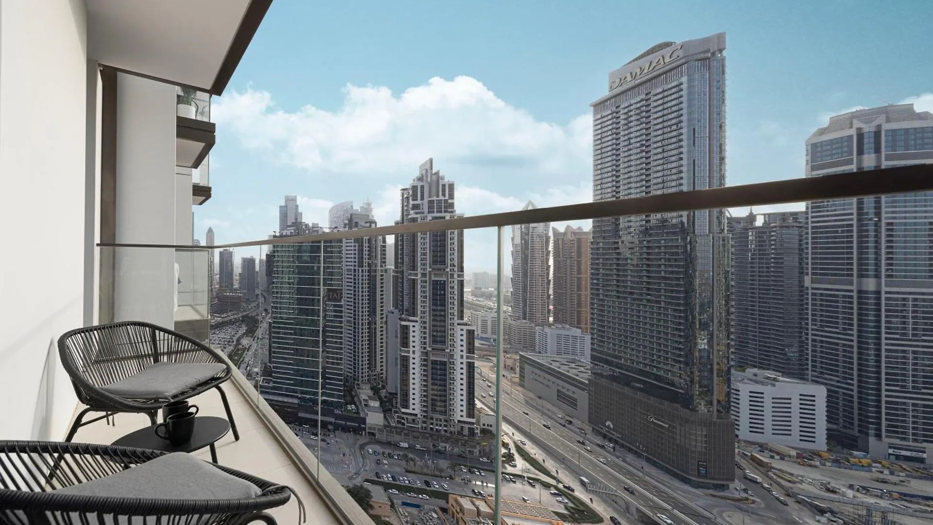 High Floor With Nice View! 2 Bedroom Exceptional Apartment Near Dubai Mall! Amazing Rooftop!